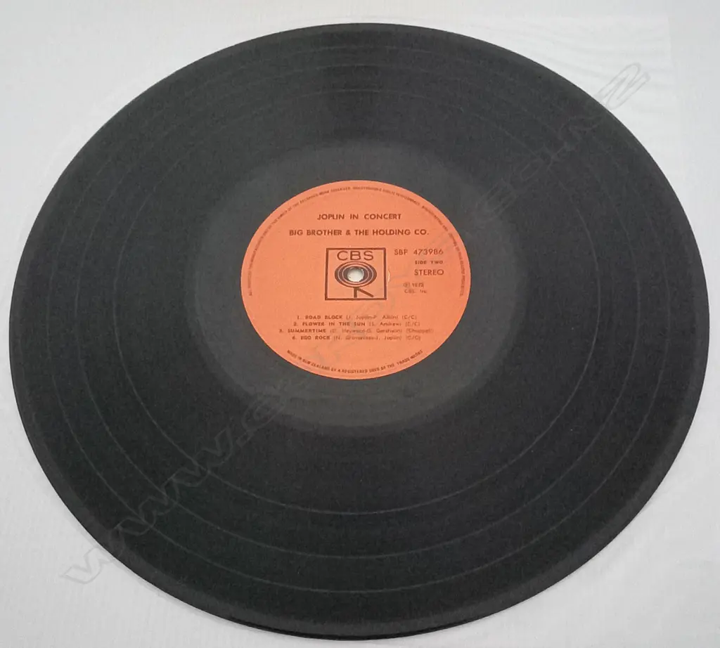 Janis Joplin, In Concert (Double album) Image 1++